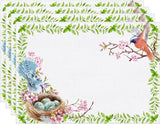 Easter Cotton-Linen Placemats - Set of 4 Anti-Stain Table Mats(Style 13)