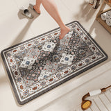 Non-Slip Diatomaceous Earth Bath Mat - Quick-Dry, Durable Toilet Rug 50x80cm