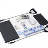 Black Foldable Multi-Functional Abdominal Trainer – Home Workout Fitness Board - Side View