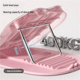 Blue Leg and Calf Stretching Board - Adjustable Yoga and Fitness Stretching Tool for Women - Side View
