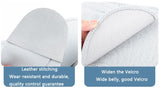Size L Grey Breathable Waist Support Belt - Adjustable Back Brace for Men and Women, Ideal for Weightlifting, Squats & Back Pain Relief - Low Angle