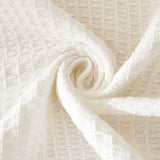 180*340CM Pink Premium Polyester Sofa Throw Blanket, Multi-Seasonal Use, Sofa Protector - Side View