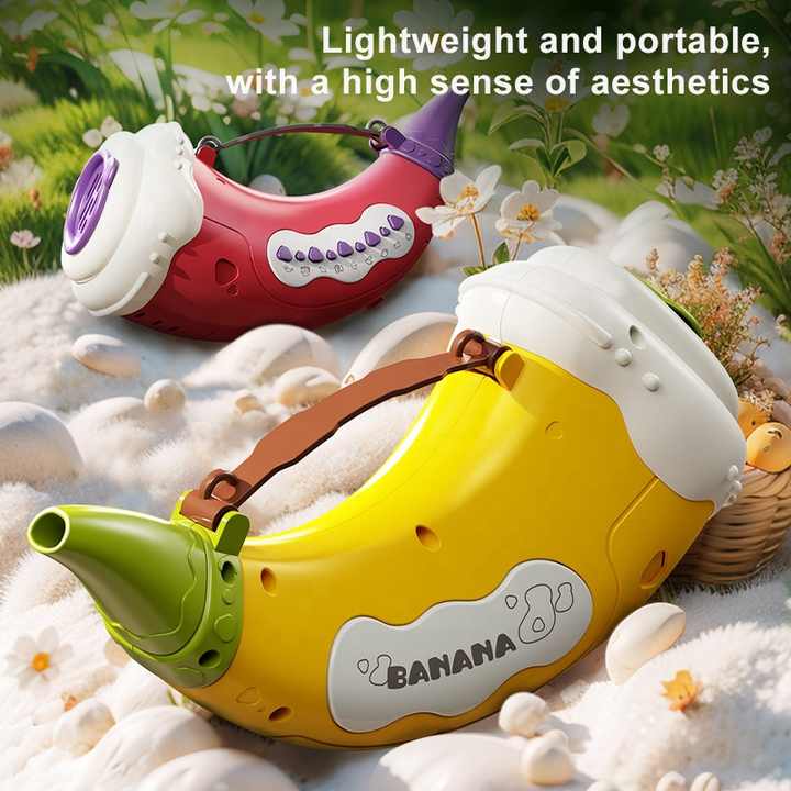 Yellow Interactive Animal Sound Whistle Horn for Kids ??Lung Capacity Training and 30+ Sound Effects Toy