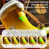 Yellow Interactive Animal Sound Whistle Horn for Kids – Lung Capacity Training and 30+ Sound Effects Toy - Rear View