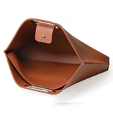 Green Elegant PU Leather Laptop Handbag & Sleeve - Protective and Stylish Laptop Case with Adjustable Strap for 15.6-inch Laptops - Side View