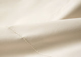 Off White Waterproof & Oil-Proof Apron - Adjustable Kitchen Apron with Pockets - Close-Up Angle