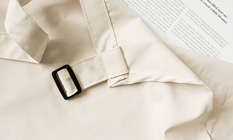 Black Waterproof & Oil-Proof Apron - Adjustable Kitchen Apron with Pockets