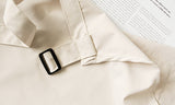 Black Waterproof & Oil-Proof Apron - Adjustable Kitchen Apron with Pockets - Rear View