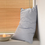 Light Blue 100% Cotton Pillowcase Set - Envelope Closure(without pillow core)