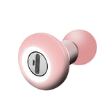 2 Pcs Pink Mini Massage Gun - 6-Speed Muscle Relaxer, USB Rechargeable, Portable Fascia Massager for Home Use