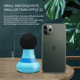 2 Pcs Pink Mini Massage Gun - 6-Speed Muscle Relaxer, USB Rechargeable, Portable Fascia Massager for Home Use - Close-Up Angle