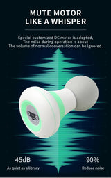 2 Pcs Yellow Mini Massage Gun - 6-Speed Muscle Relaxer, USB Rechargeable, Portable Fascia Massager for Home Use - Extra Image