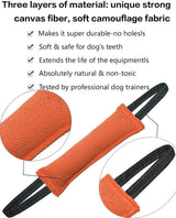 Green Durable 2-Pack Tug-of-War Dog Training Toy - Tear-Resistant, Safe & Interactive for All Breeds