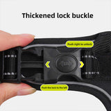 Size M Blue Reflective No-Pull Dog Harness - Adjustable & Durable for Large Breeds, Anti-Escape Design - 45-Degree Angle