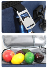 Khaki 23L Extra Large Insulated Cooler Bag with Double Layers - Perfect for Camping, Picnics, and Outdoor Adventures - Extra Image