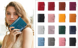 Brown Premium Genuine Leather RFID Blocking Women's Wallet - Lightweight, Multi-Functional, and Stylish