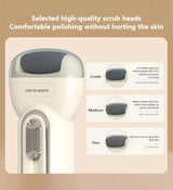 Light Purple Electric Foot Grinder with USB Charging - Dual-Speed Callus Remover for Smooth, Exfoliated Feet