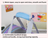 Orange Portable Pet Carrier Backpack - Spacious, Breathable, and Travel-Friendly for Cats and Small Dogs