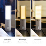 Foldable Camping Lantern - Multi-Functional Outdoor LED Tent Light (4000mAh) - Rear View