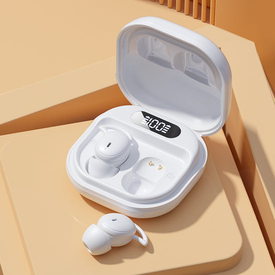 White Sleep Earphones - Ultra-Comfortable Mini In-Ear Headphones