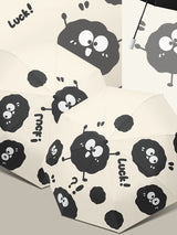 Little Coal Ball Cute Cartoon Umbrella - Sun/Rain Umbrella