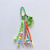 5 Unique Colorful Cell Phone Straps - Dopamine Lanyard Set - Side View