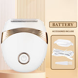 Rechargeable Women's Electric Razor - Mini Size, Perfect for Travel
