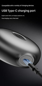 Portable Electric Shaver - Pocket Size, USB Charging, Close Shave - 45-Degree Angle