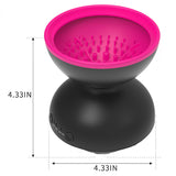 Black Electric Makeup Brush Cleaner - Fast & Deep Cleaning, USB Powered - Front View