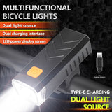 4-pcs Mini Portable Cycling Light   - Portable Cycling Safety Light, 4 Modes - Front View