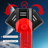 Yellow Flashlight Car Repair Light - LED Work Light , Magnetic Base, Power Bank - Top-Down View