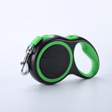 Dark Green 5M Pet Leash Retractable - Tangle-Free, Extendable Pet Leash for Walking