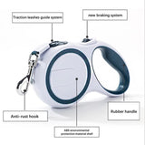 Coffee 3M Pet Leash Retractable - Tangle-Free, Extendable Pet Leash for Walking - Top-Down View