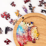Pluto Wooden Puzzle - 59 Piece Solar System Jigsaw - Front View