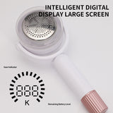 2-in-1 Fabric Shaver & Sticky Roller - USB Rechargeable Lint Remover - 45-Degree Angle