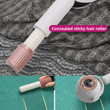 2-in-1 Fabric Shaver & Sticky Roller - USB Rechargeable Lint Remover - Rear View