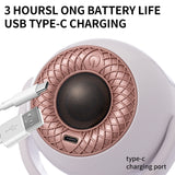 2-in-1 Fabric Shaver & Sticky Roller - USB Rechargeable Lint Remover - Low Angle