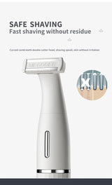 All-in-One Ladies' Trimmer Kit - Body, Face, Eyebrow & Nose Hair Removal - Rear View