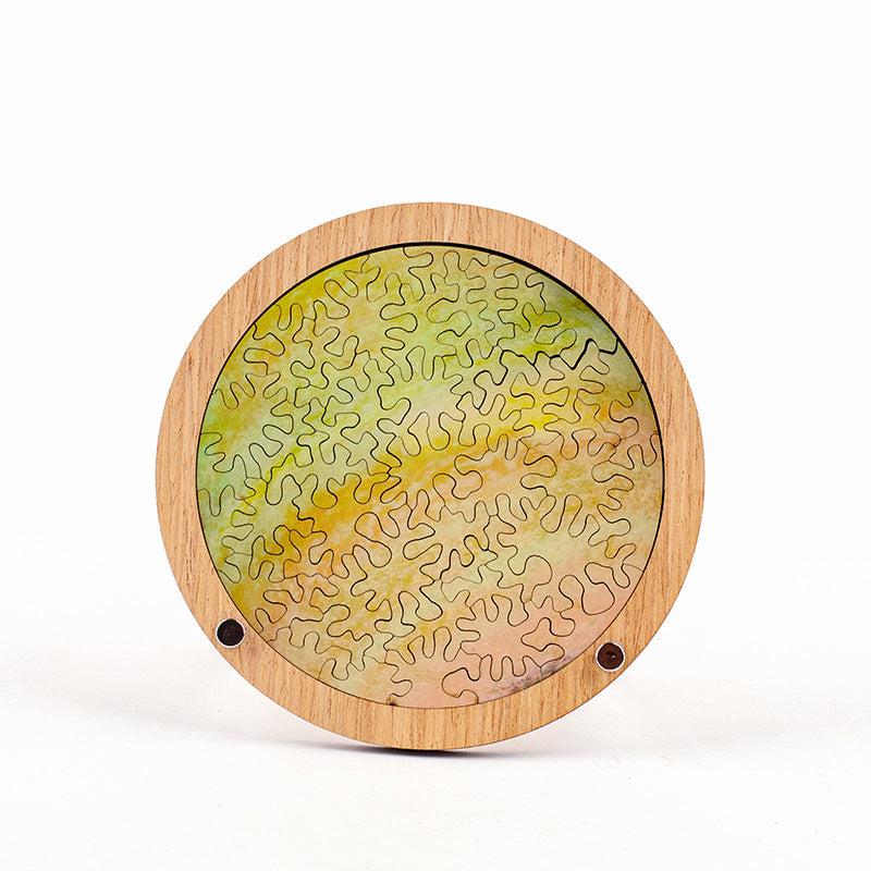Saturn Wooden Jigsaw Puzzle - 59 Piece Solar System Jigsaw Puzzle