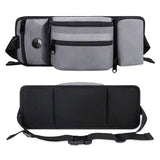 Multi-Function Dog Training Belt Bag with Water Bottle Holder - Grey - Side View