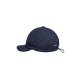 Navy blue Minimalist Baseball Cap - Unisex Retro Streetwear Hat - 45-Degree Angle