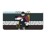 (80x30x0.4cm) Computer Desk Mat - Big Beard Uncle Series, Smooth Gaming Surface - Style 1