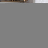 8 Pcs Coffee Woven Round Placemat - Non-Slip, Heat-Resistant Dining Table Mat,  30cm - Top-Down View
