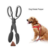 2 Pcs Yellow Pet Poop Scooper with Long Handle - Durable Plastic Waste Picker for Dogs and Cats - Front View