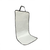 4 Pcs Light Grey Waterproof Pet Car Seat Cover - Scratch-Resistant Oxford Cloth for Dogs and Cats (106 x 49 cm)