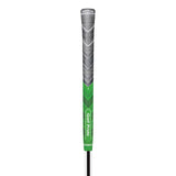 2 Pcs Green Standard MCC PLUS4 Golf Grip - Standard Rubber and Cotton Thread Hybrid, 265 mm, 52g, Core 60