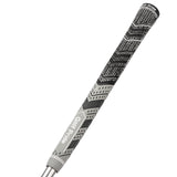2 Pcs Green Standard MCC PLUS4 Golf Grip - Standard Rubber and Cotton Thread Hybrid, 265 mm, 52g, Core 60 - Top-Down View