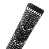 2 Pcs Green Standard MCC PLUS4 Golf Grip - Standard Rubber and Cotton Thread Hybrid, 265 mm, 52g, Core 60 - 45-Degree Angle