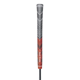 2 Pcs Red Standard MCC PLUS4 Golf Grip - Standard Rubber and Cotton Thread Hybrid, 265 mm, 52g, Core 60