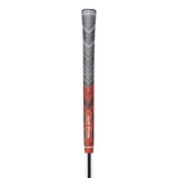 2 Pcs Red MCC PLUS4 Midsize Golf Grip - Rubber and Cotton Thread Hybrid, 265 mm, 72g, Core 60